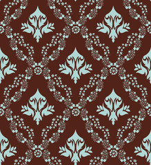 seamless damask pattern