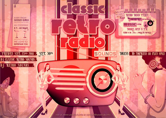 Retro Radio Flyer