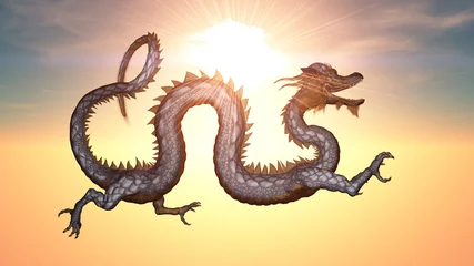 Papier Peint photo autocollant Dragons Dragon