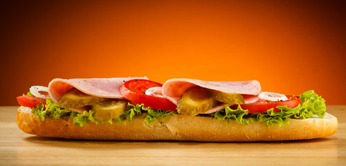 Long sandwich