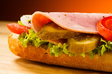 Long sandwich
