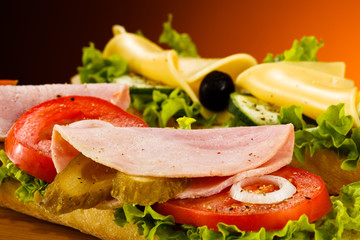 Long sandwiches