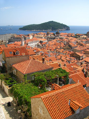 Dubrovnik Fortress - in the south of Croatia