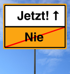 Hinweisschild