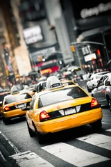 Fototapete New York TAXI New Yorker Taxis