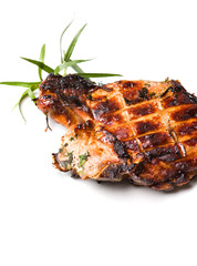 Grilled pork meat