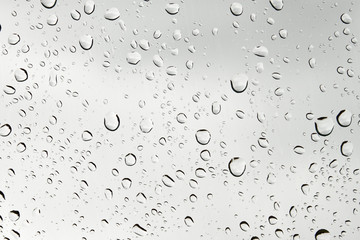 Drops on a window