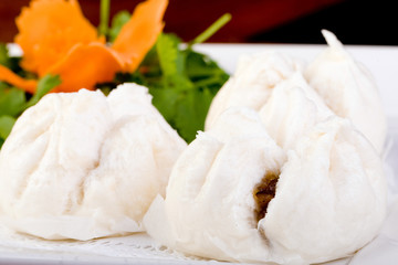 stuffed dim sum dumplings