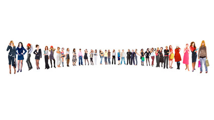 Naklejka premium Partnership Group Friendship