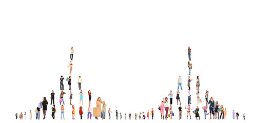 Graph Isolated Illustration