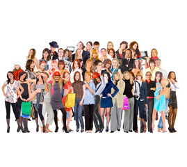 Obraz premium Groups Business People