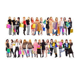 Obraz premium Presents Women Groups