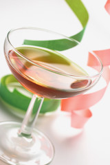 Wine glass.