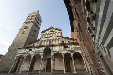 Obraz premium Pistoia (Tuscany), cathedral facade