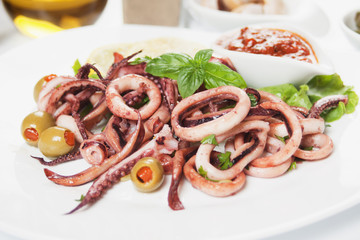 Squid rings