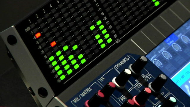 Audio Mixer Board Equipment