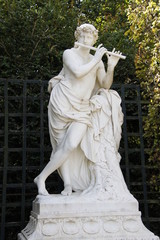 Joueur de flute, jardin du Château de Versailles