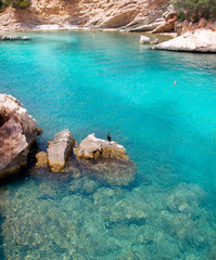 Calvia Cala Fornells turquoise mediterranean in Majorca