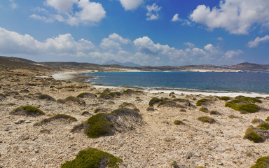 Milos north coast view