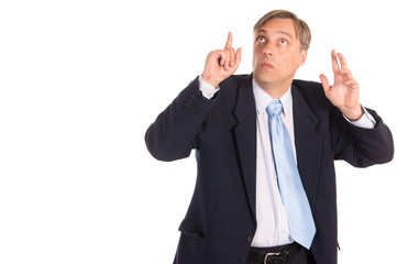 businessman in  suit