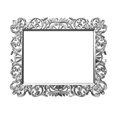 decorative metal frame