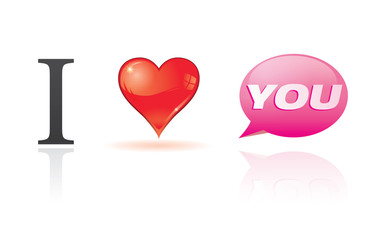 rébus : je t'aime
