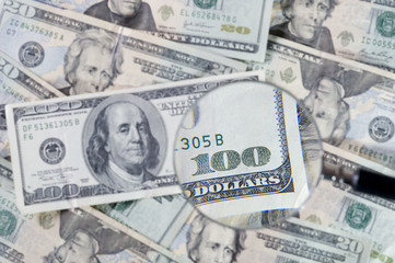 Fototapeta premium Background with dollar