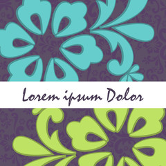 Beautiful floral background