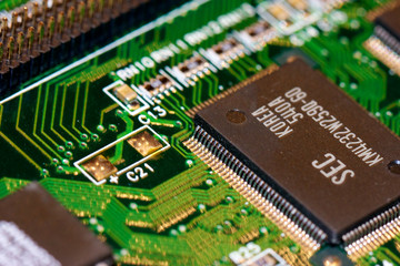 Computer Chip Platine