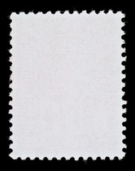 Blank Postage Stamp