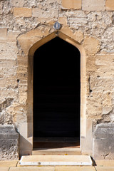 Stone doorway