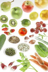Diététique - Fruits, légumes et graines