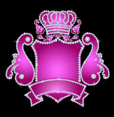 Familienwappen Blanko