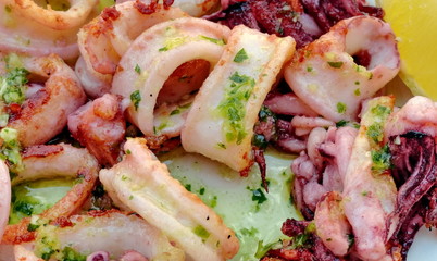 Calamars, tapas, calamares