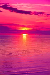 Peel and stick wall murals Twilight Panorama Beach