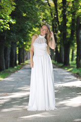 beautiful bride outdoor