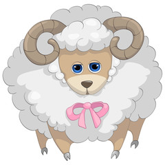 Cartoon Character Sheep