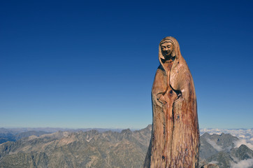 Fototapeta premium La Vierge Madone du Gélas04