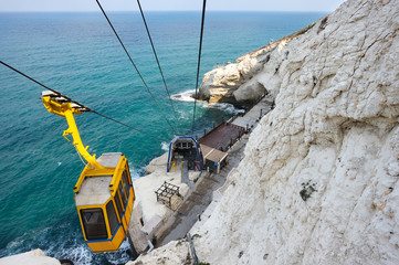 Cableway at Rosh ha-Hanikra