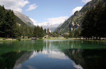Obraz premium Lago montano