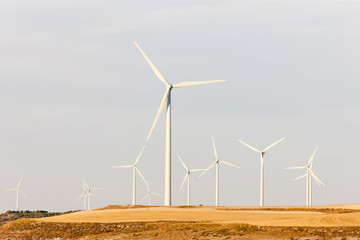 wind turbines, Castile and Leon, Spain