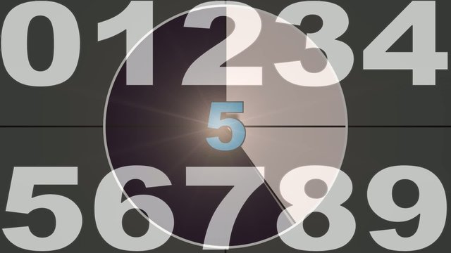 Compte &agrave; rebours de 10 secondes