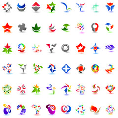 48 different colorful vector icons: (set 1)