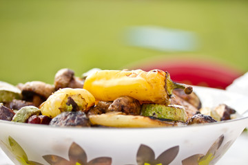 baked vegetables