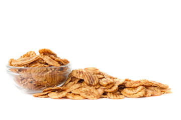 dried tropical bananas