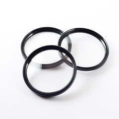 Fototapeta premium Three close up filters