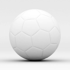 Picture a soccer ball on white background