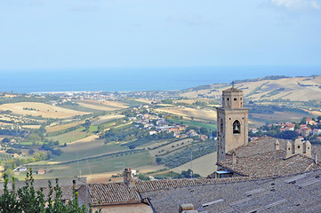 Obraz premium landscape in Marche