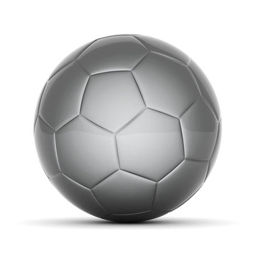 Picture a soccer ball on white background