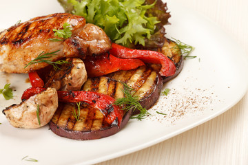 Chicken Steak with vegetables